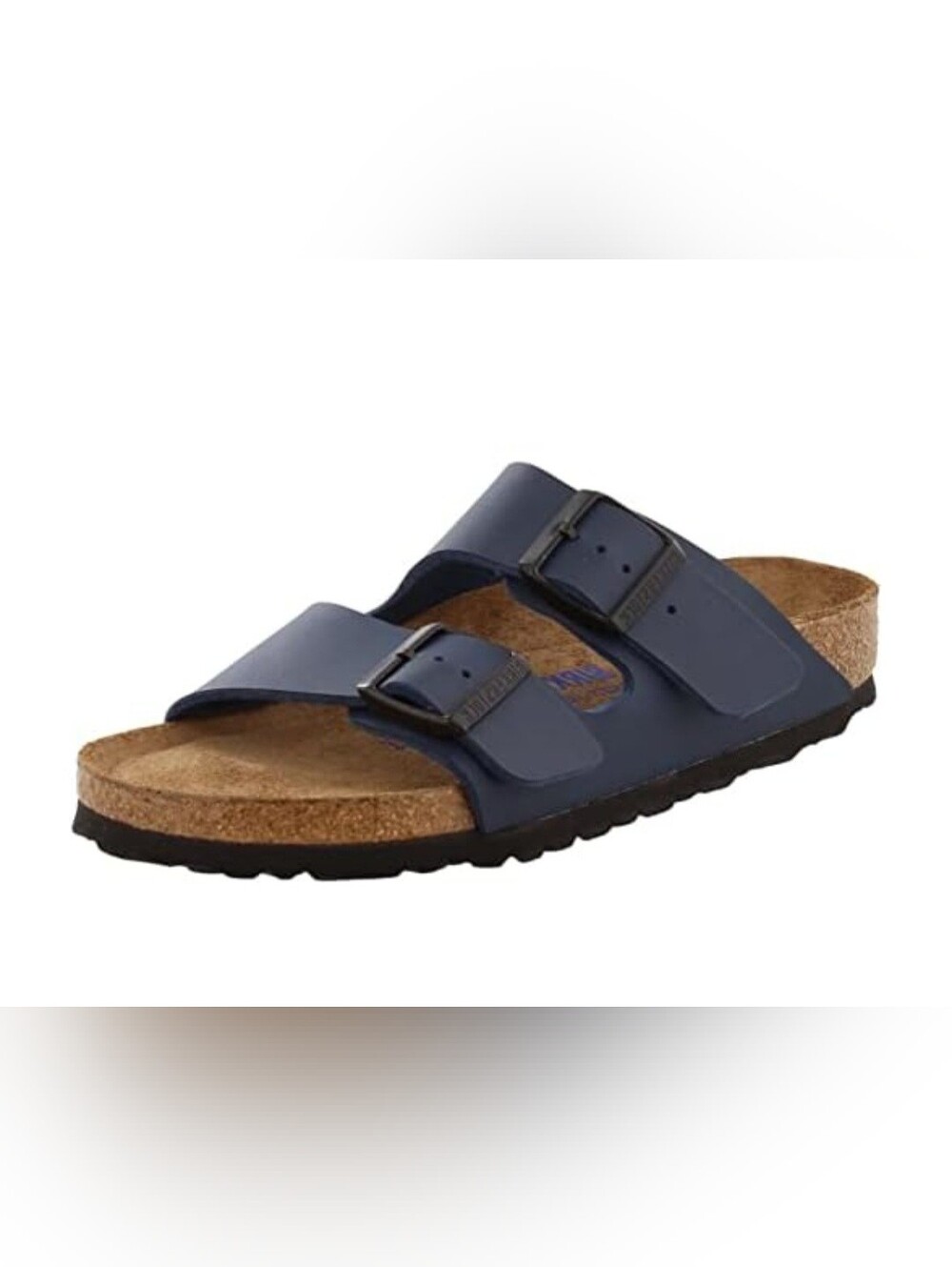 New- Birkenstock Navy 40 Soft Footbed